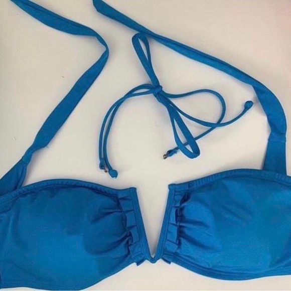 Blue bikini top - Picture 1 of 2